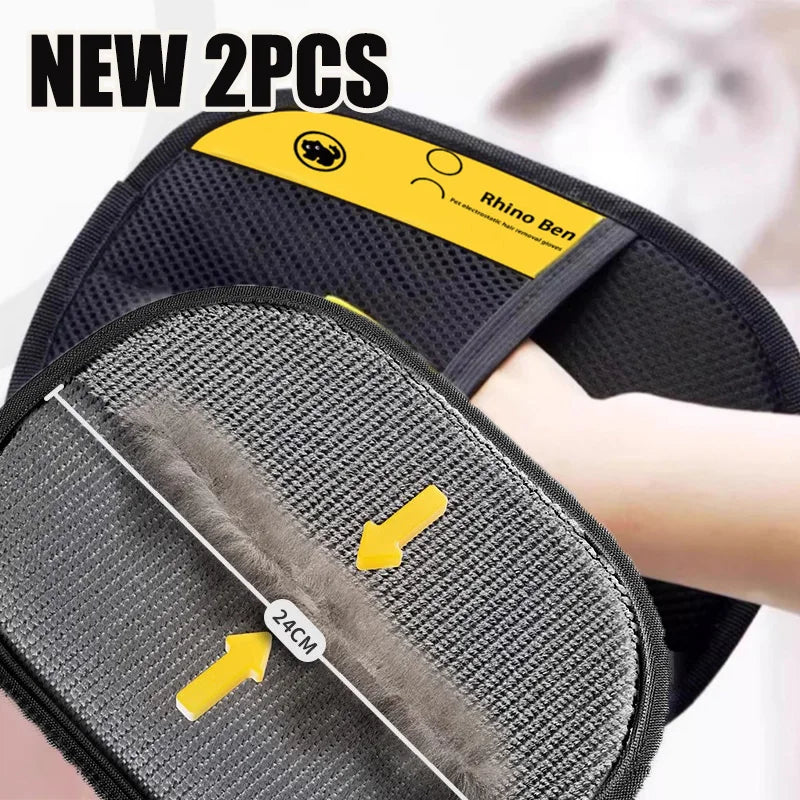 Pet Hair Remover Glove for Furniture & Carpets | FurOff